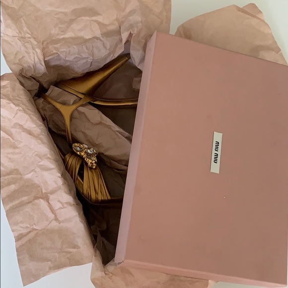 Miu Miu Heels w Stones - Picture 15 of 16